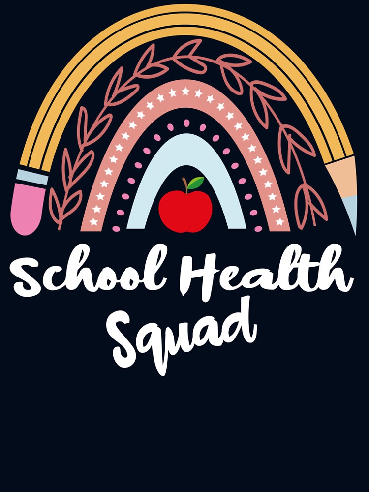 Funny School Nurse School Health Squad, Tops Back To School by STORHAMIDO