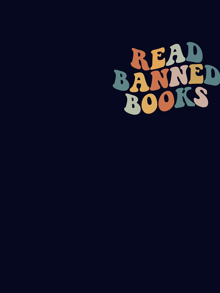 Read Banned Books Bookworm Reader Retro Banned Books Gear by DynamicDesign