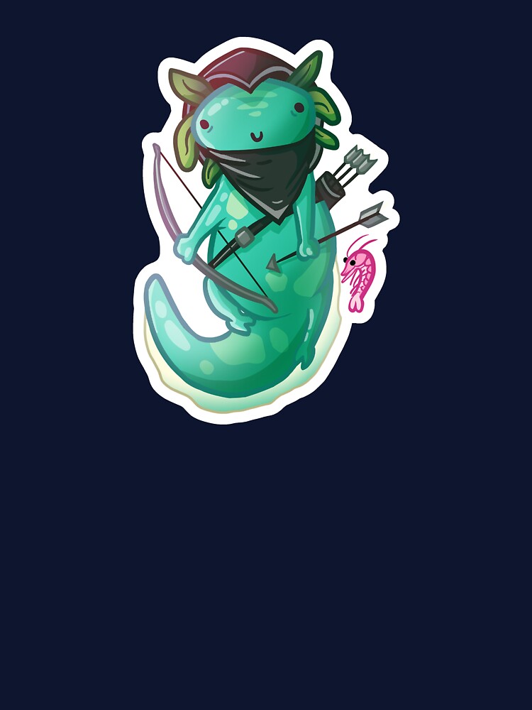 Ranger Axolotl, dnd cute class by Thomasmoka