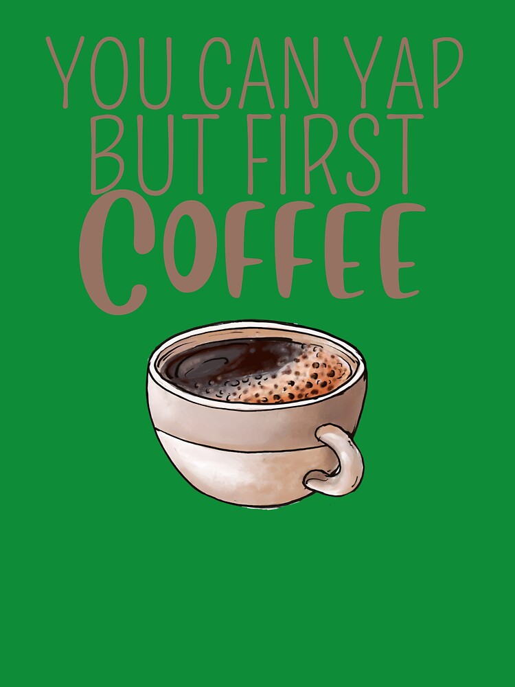 Coffee lover adict funny quote by Serce w tej sztuce