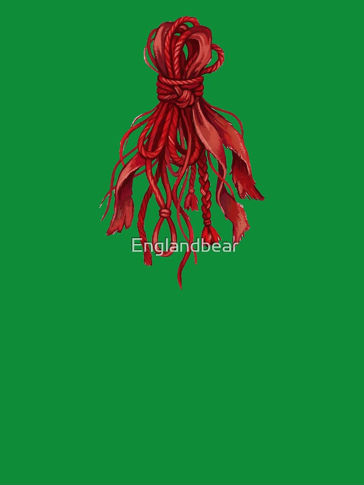 Red Thread Protection: Gaelic Folklore Charm by Englandbear