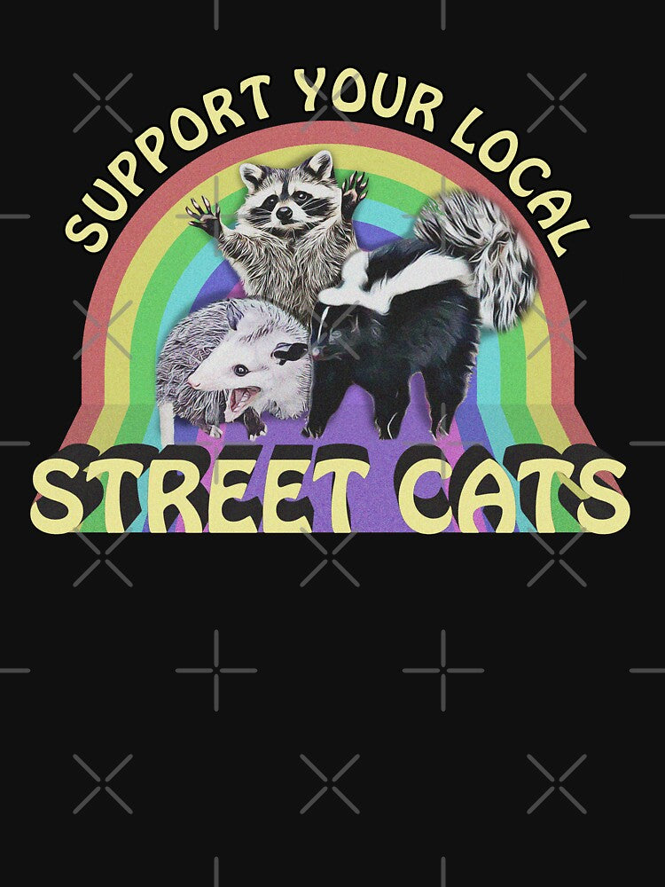 support your local street cats by BattleGoat