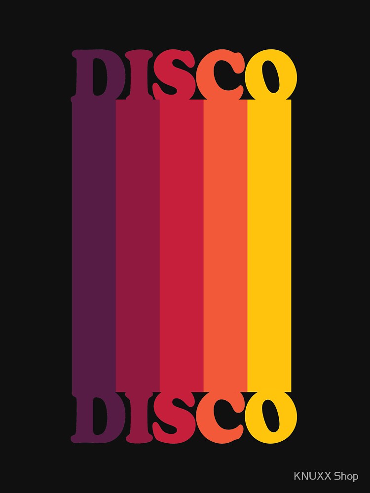 Disco 1970s Style Color 1970s Disco Funk Vintage Retro Neon Funk by KNUXX Shop