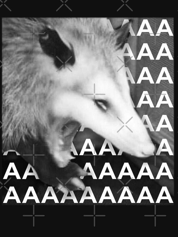 possum scream AAAAAAA by BattleGoat