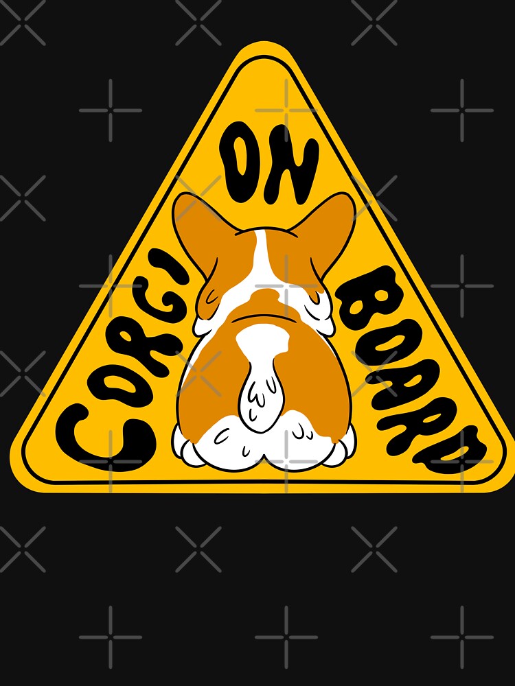 Corgi on board by IHateDumplings