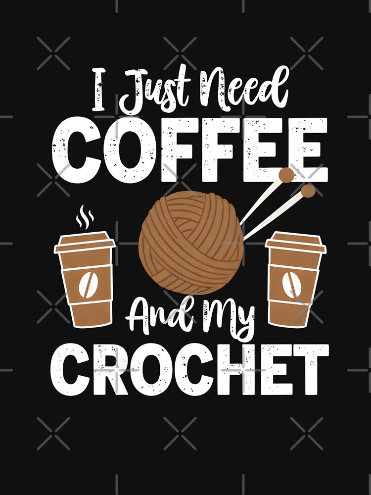 Coffee and Crochet Essentials by Nocturnal-Vines