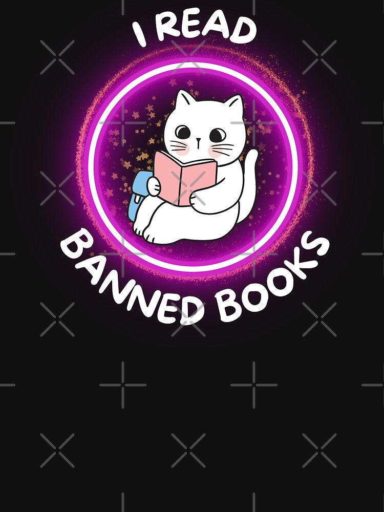 Cat I Read Banned Books by The Love Quill