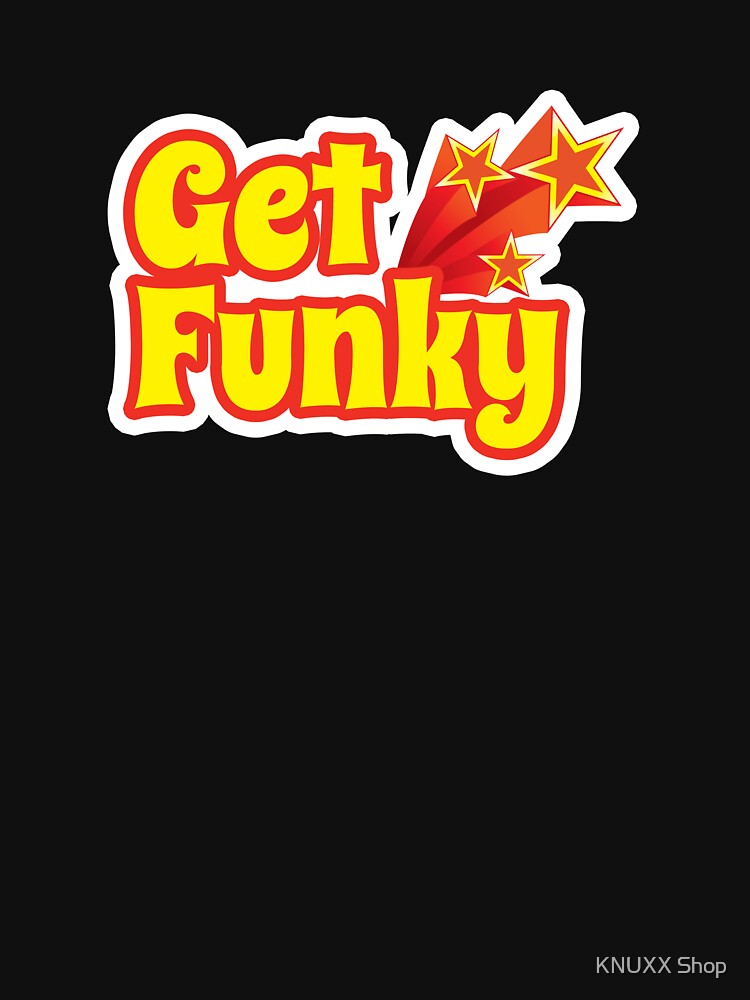 Get Funky 1970s Disco Funk Vintage Retro Neon Light Funky by KNUXX Shop