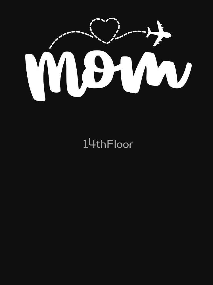 Mom Flight Attendant Shirts Cabin Crew Gift Mothers Day by 14thFloor