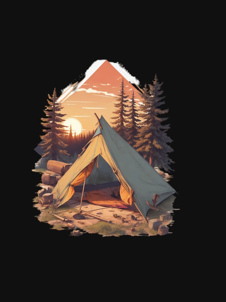 Camping Trip: Serenity at Sunset by take-Alook