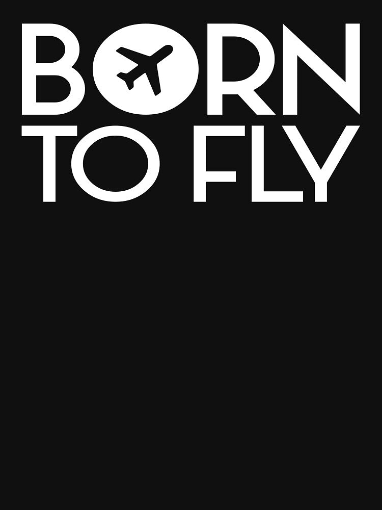 Born to fly Flight Attendant Flight Attendant Job Occupation by Shirt-Expert