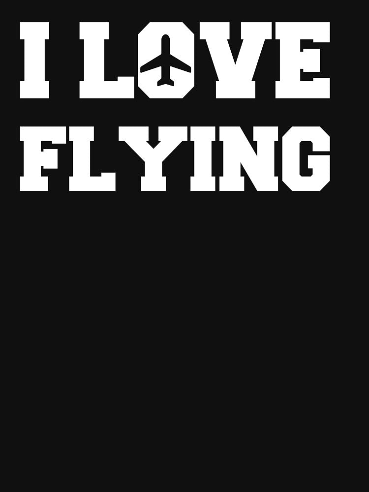 I love flying - flight attendant flight attendant job profession by Shirt-Expert