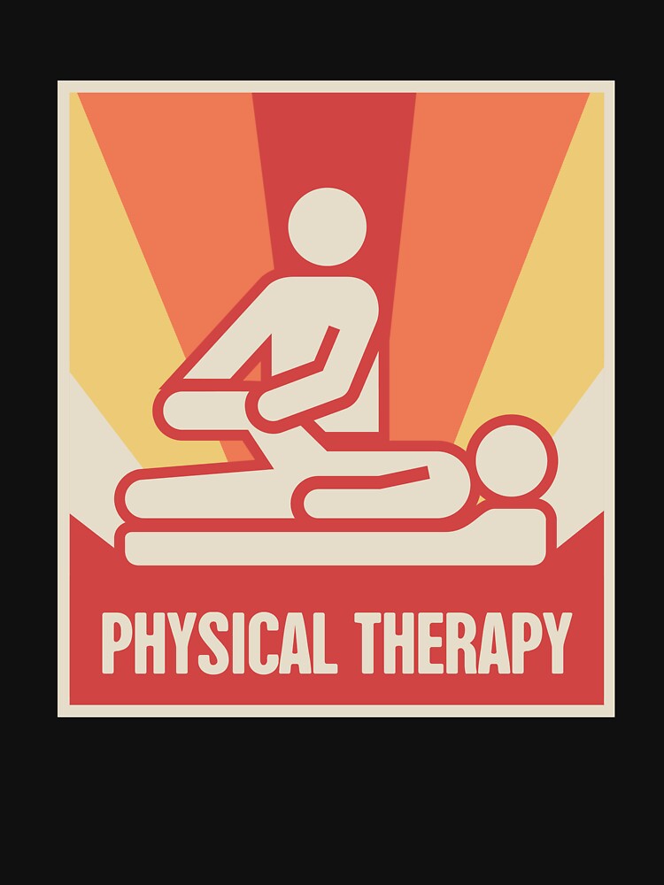 Vintage Physical Therapy Poster by Jam Jar