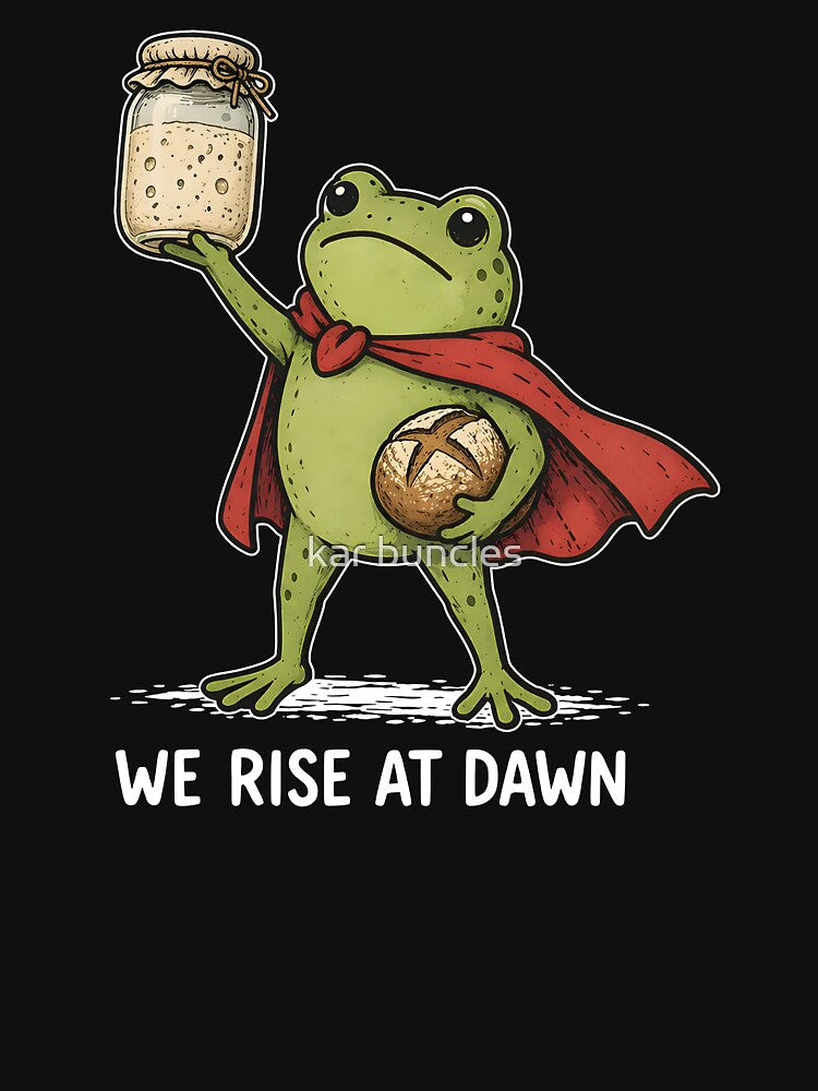 We Rise At Dawn Frog by kar buncles