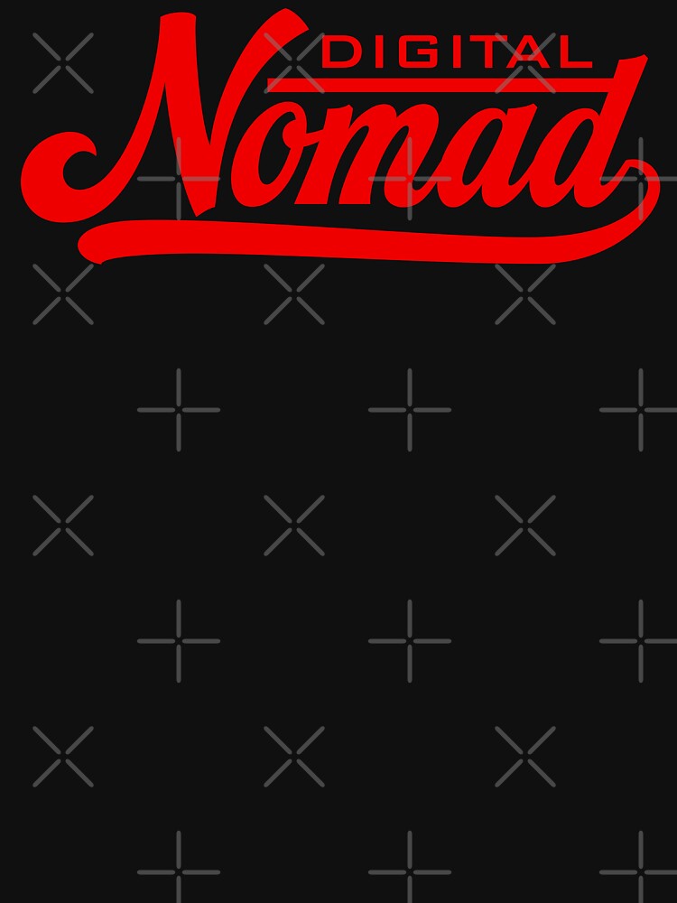 Digital Nomad [white text] by shutterpillow-