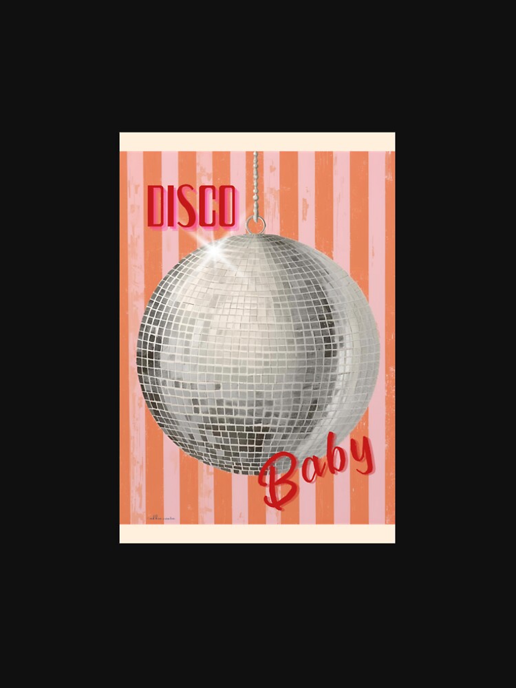 'Disco Baby Stripes' Artwork by Ink Hive Creative
