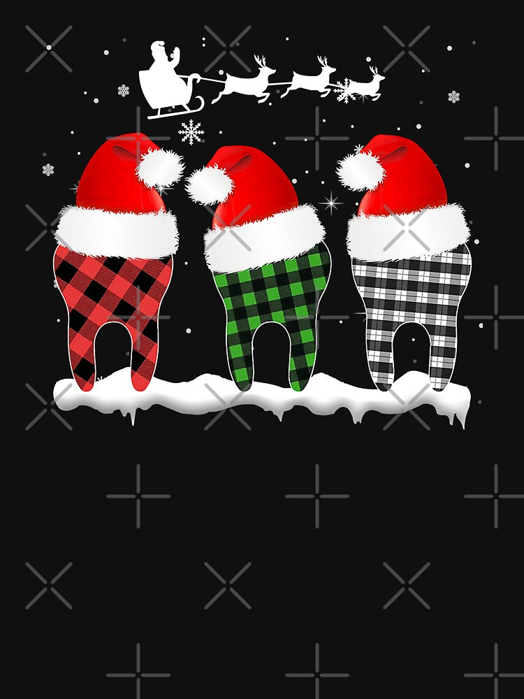 Dentist Hygienists Christmas Pajama Costume Gift by norwoodcarney