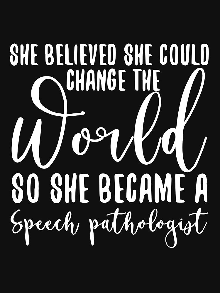 She Believed She Could Change The World So She Became A Speech Pathologist by Azz4art