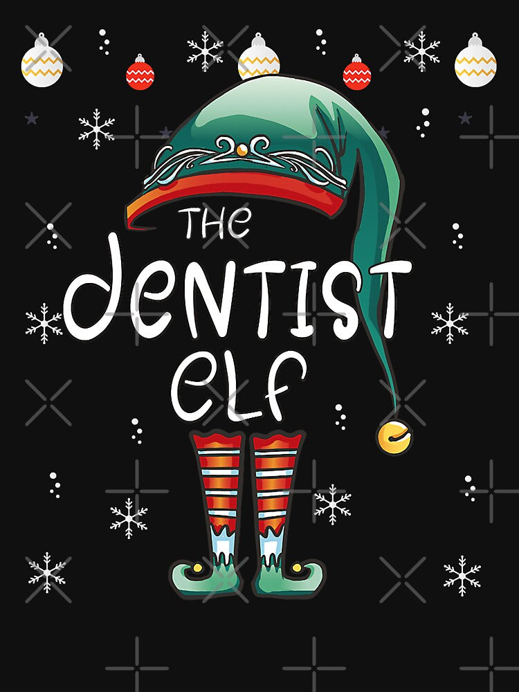 The Dentist Elf Christmas Pajama by norwoodcarney