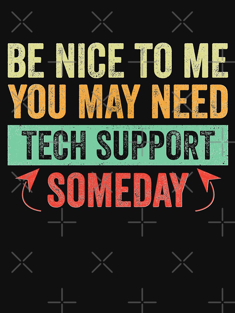 Funny Technical IT Support Novelty Joke by DesignoresLTD