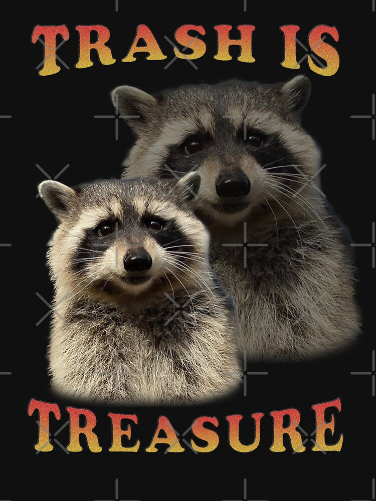 Trash is Treasure Funny Raccoon by Robert-bh