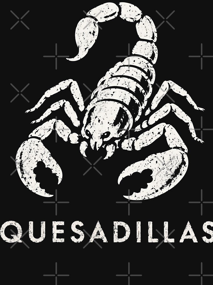 Quesadillas Scorpion Southwest Humor by Victor Shadehorn