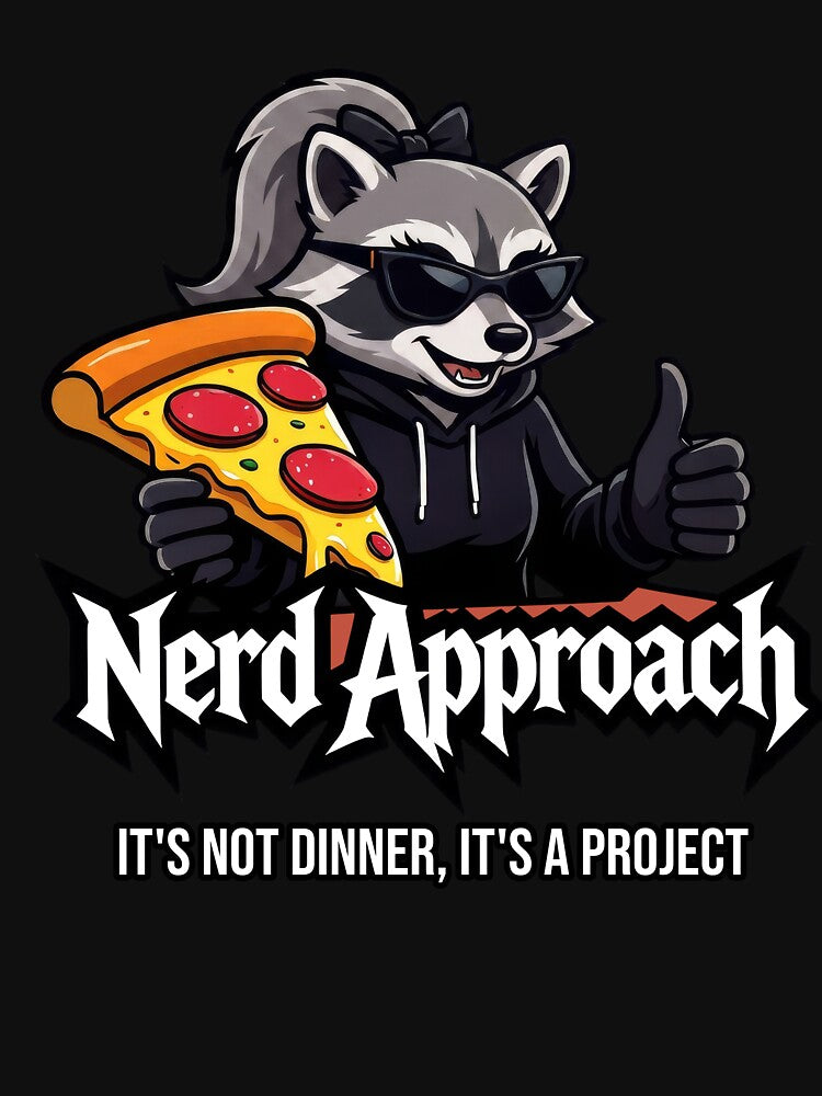 Female Pizza Raccoon, Not Dinner — It's a Project by NerdApproach