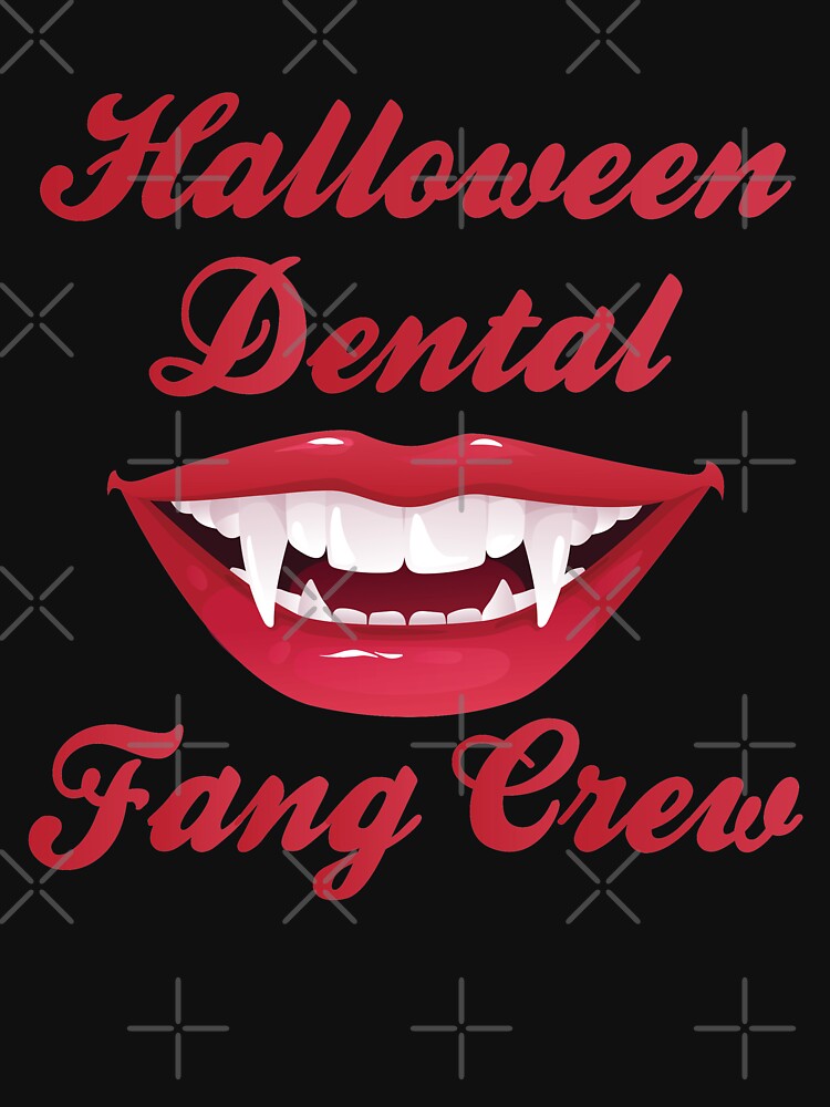 Halloween Dental Fang Crew by MonkeyPaper