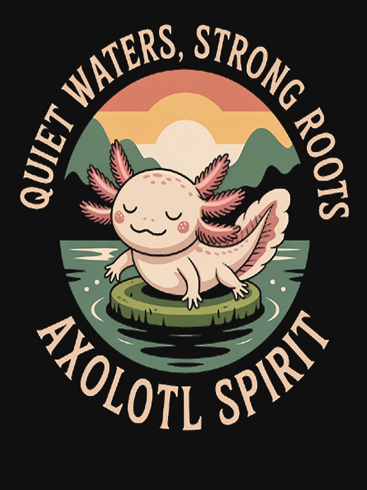 Axolotl Spirit Quiet Waters Grounding Energy by CottonCandyPrin