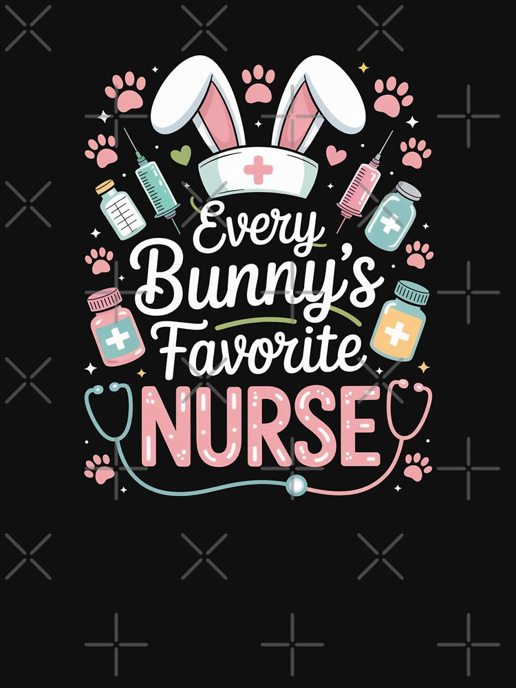 Every Bunny's Favorite Nurse Easter Nurse Life by CORJIDOG-ART