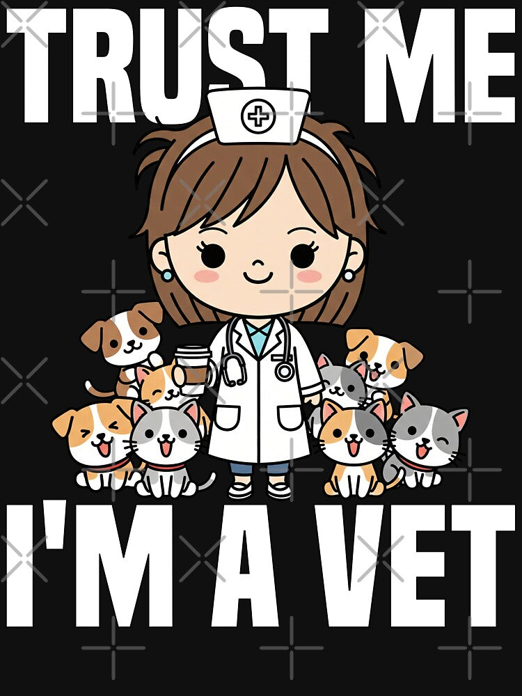 TRUST ME, I'M A VET - VETERINARIAN GIFT by KEF Custom