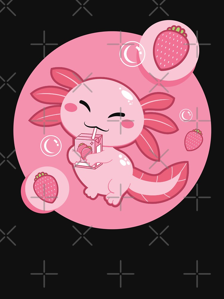 Kawaii Axolotl by DominDesigns