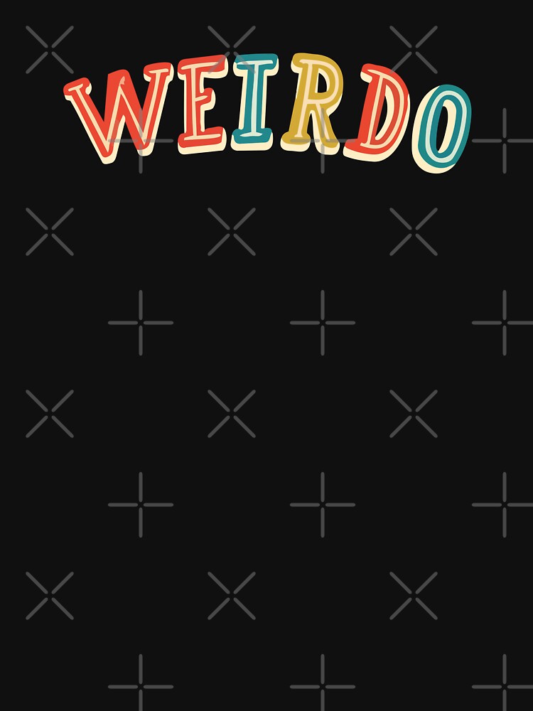 Weirdo Typography – Proudly Different Text Style by Scaryzz
