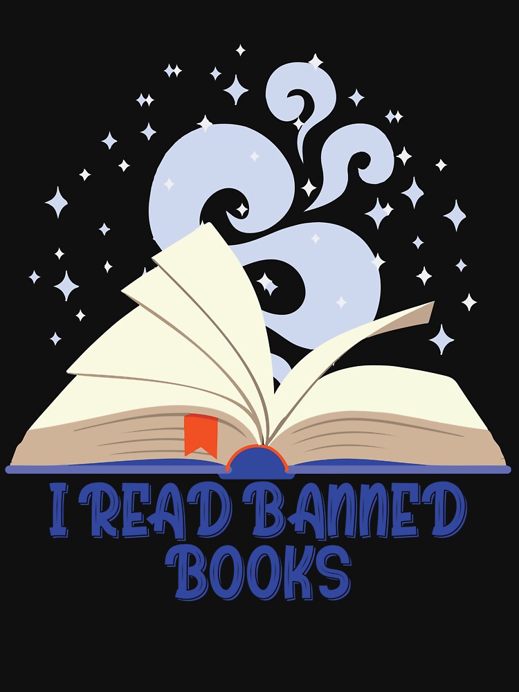 I Read Banned Books Reader Banned Book Reading Gear by DynamicDesign