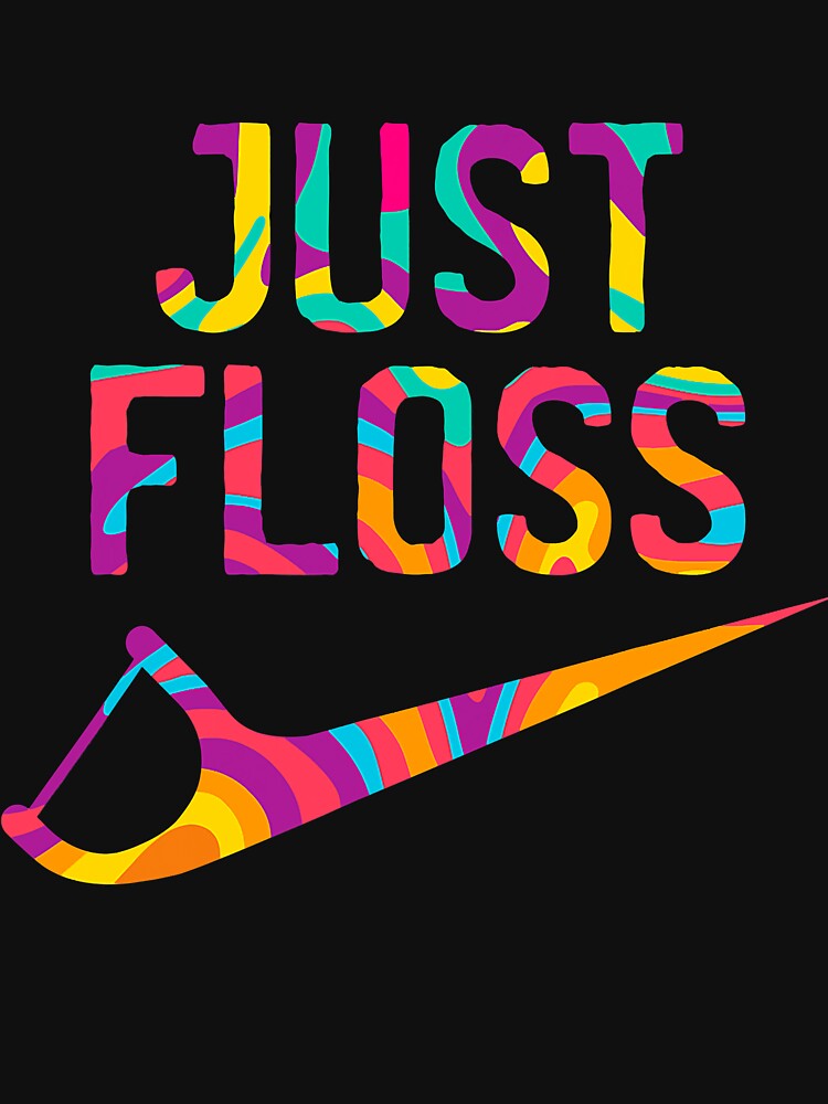 Just Floss Funny Dental Oral Hygienist RDH Dentist Assistant by HelgaSchwarz