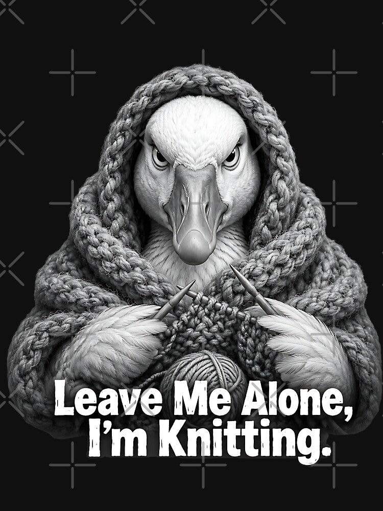 Grumpy Goose Knitter Funny Crafting by JasKei-Designs