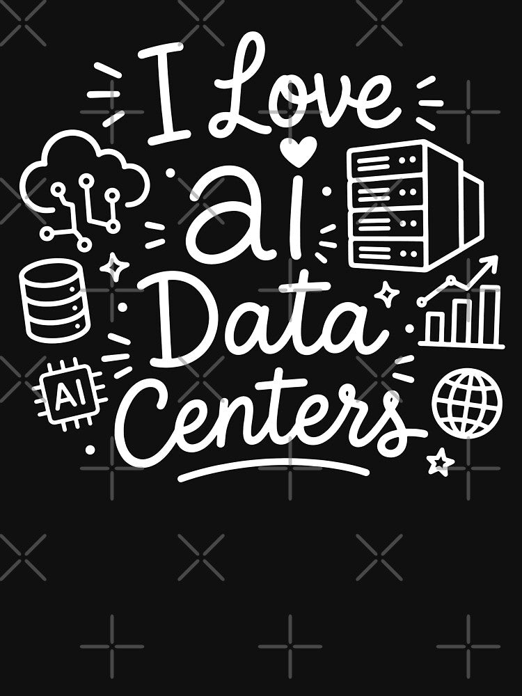 I Love ai Data Centers - Funny Data Engineer by gunaone-design