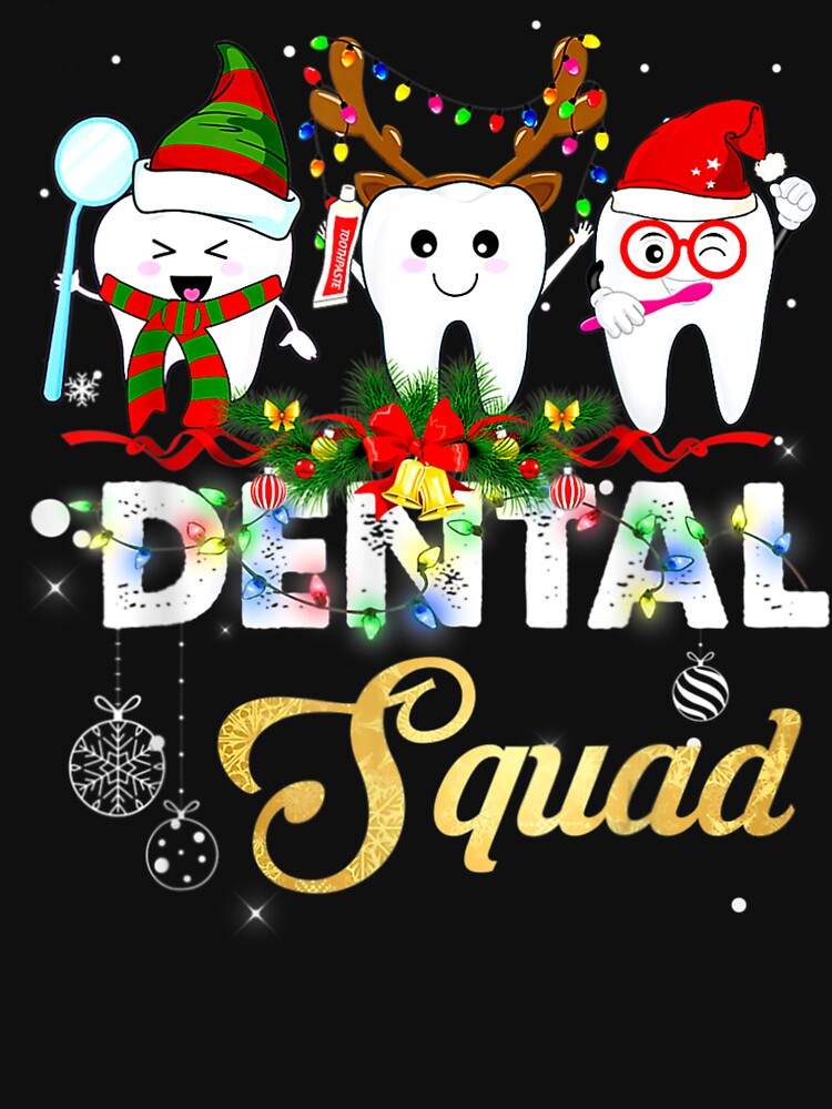 Dentist Hygienist Christmas Dental Squad by dokieuphuong