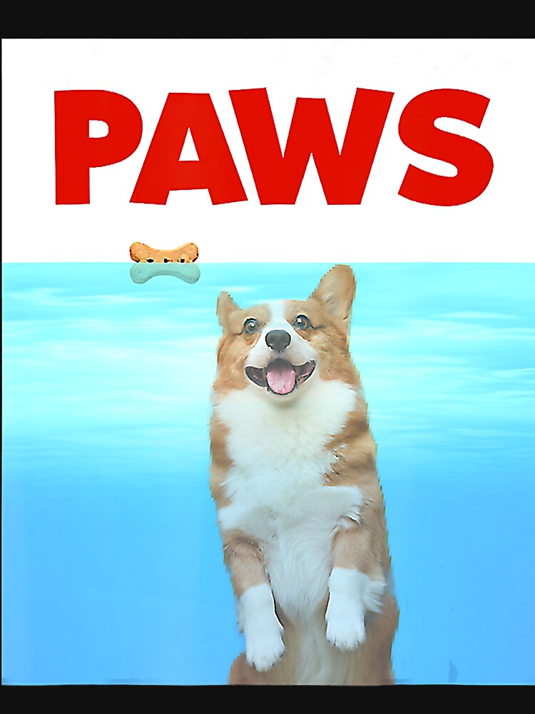 Paws Dog Parody 80s Corgi by SentaSchmitt