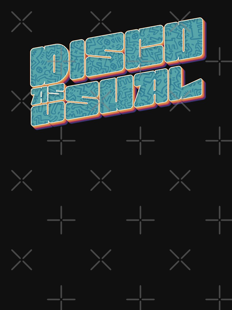 Disco As Usual – Retro Funk Typography Design by TipTop GFX