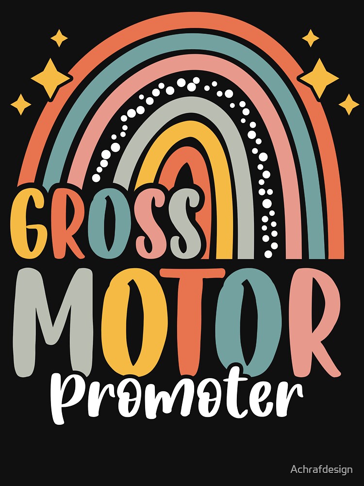 Gross Motor Promoter Pediatric PT Therapy Assistant Physical Therapy by Achrafdesign
