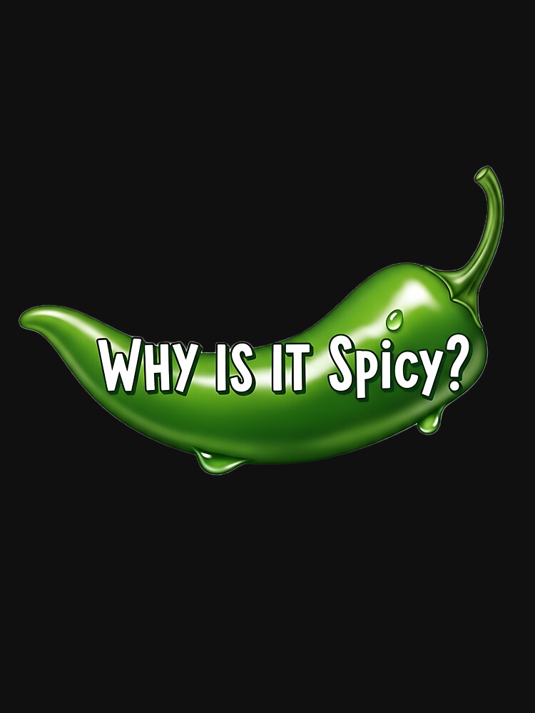 Funny Chili Pepper Spicy Meme Illustration by DreamBuySell