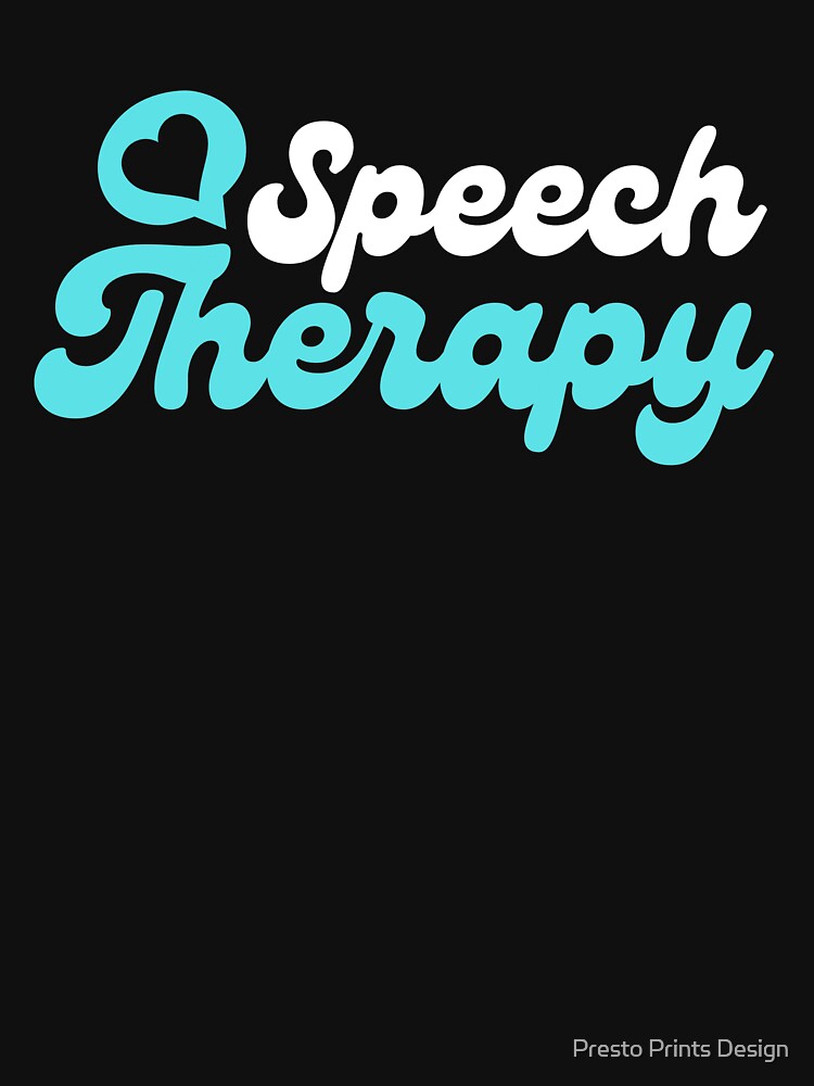Speech Therapist | Speech Pathologist | SLP by Presto Prints Design
