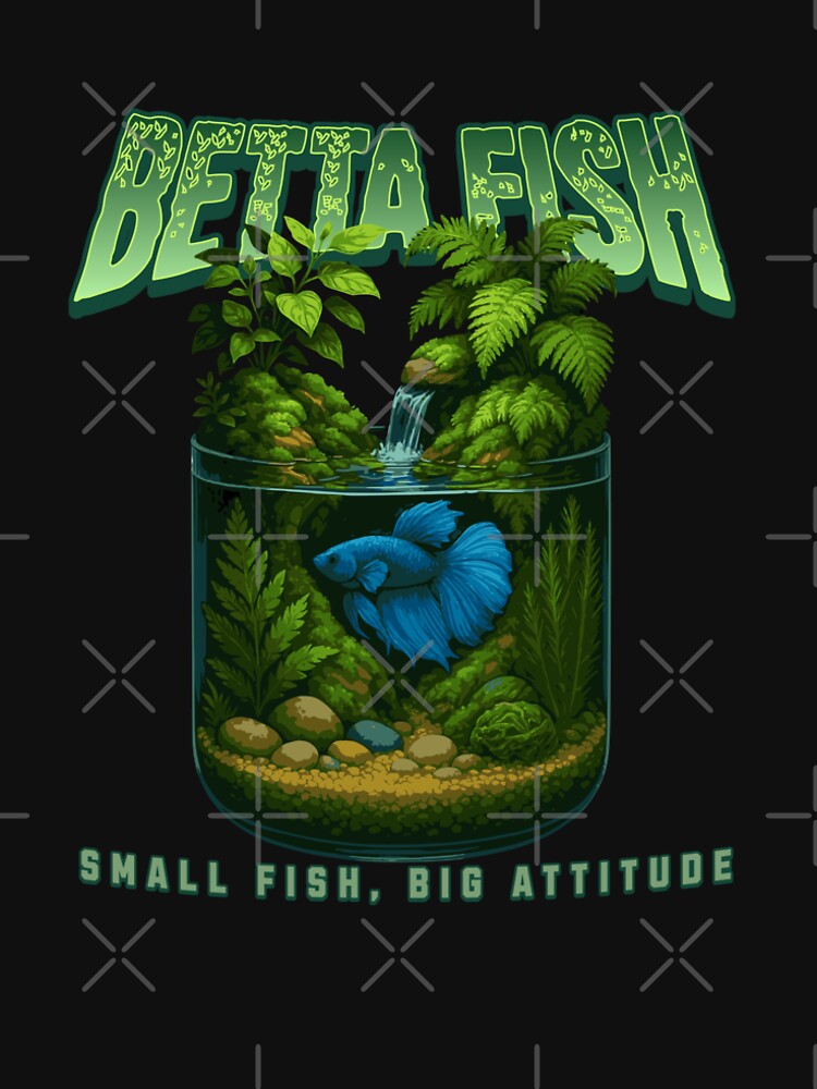 Betta fish Tank by obscurax art