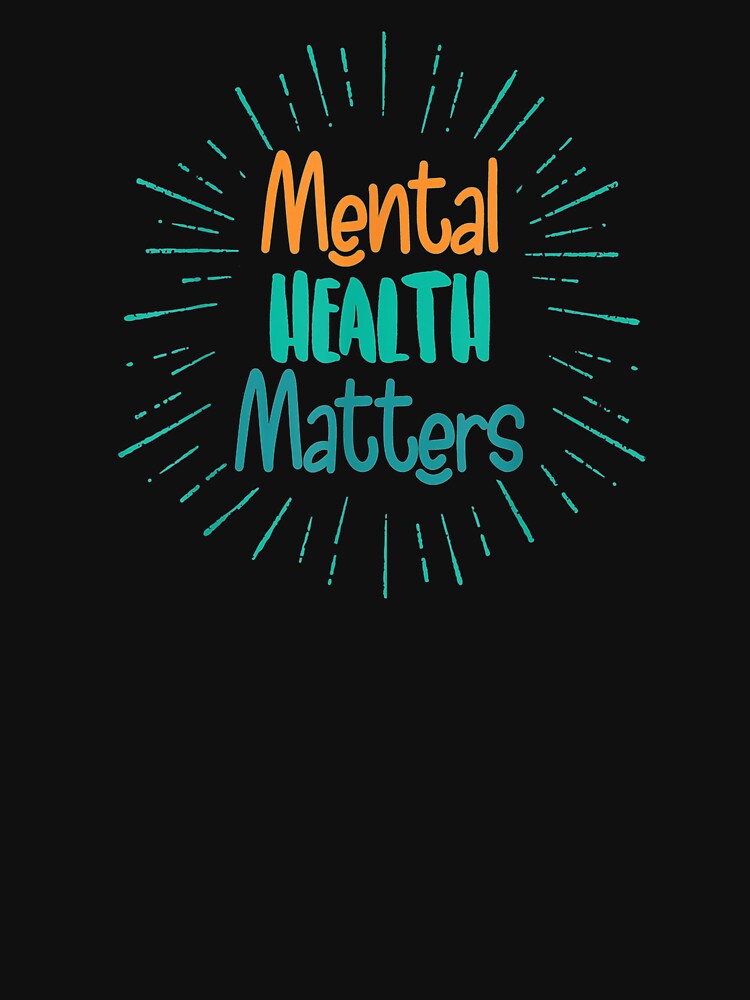 Mental Health Matters T-Shirt by Lukifo-Vector