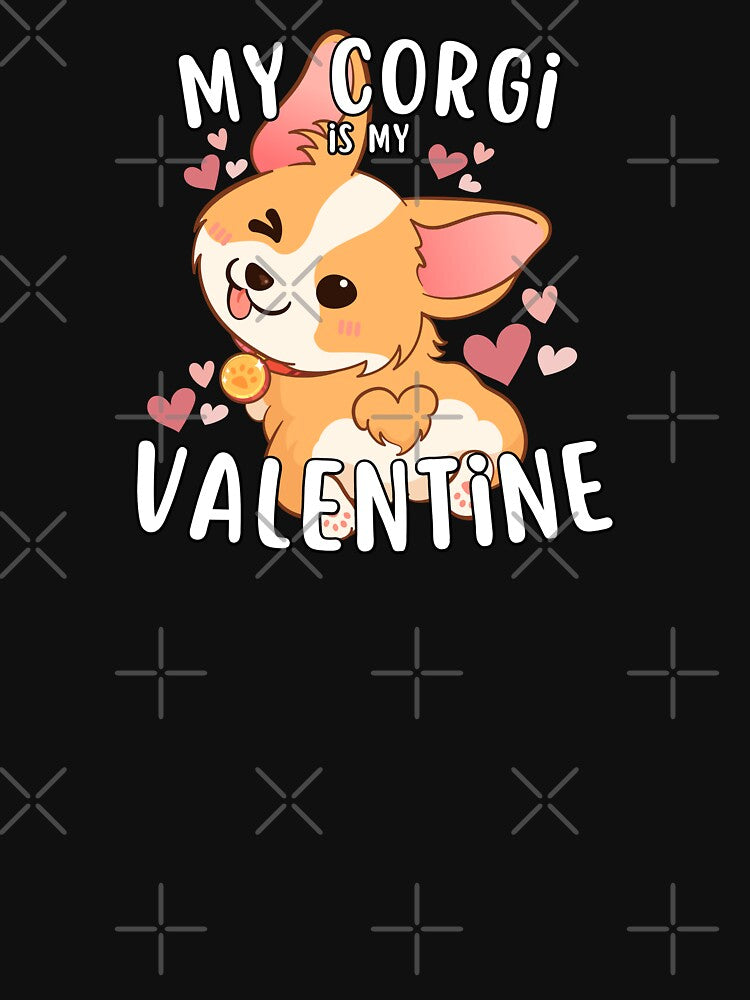 My Corgi Is My Valentine by Simple429
