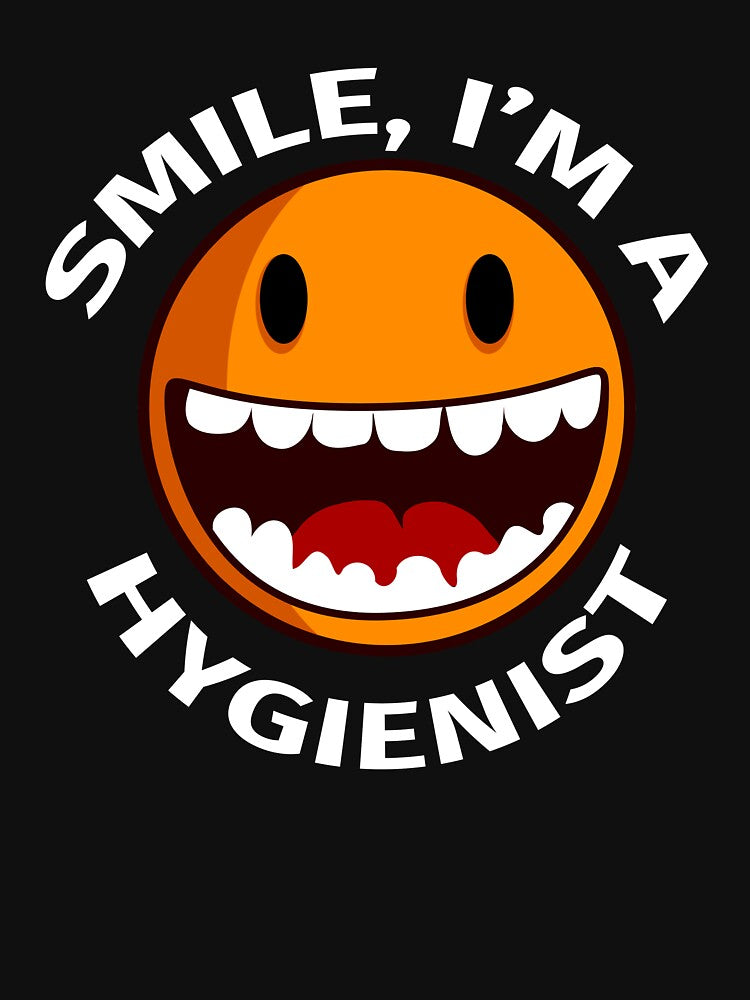 Dental Hygienist Smiling Cartoon by jacks-tees