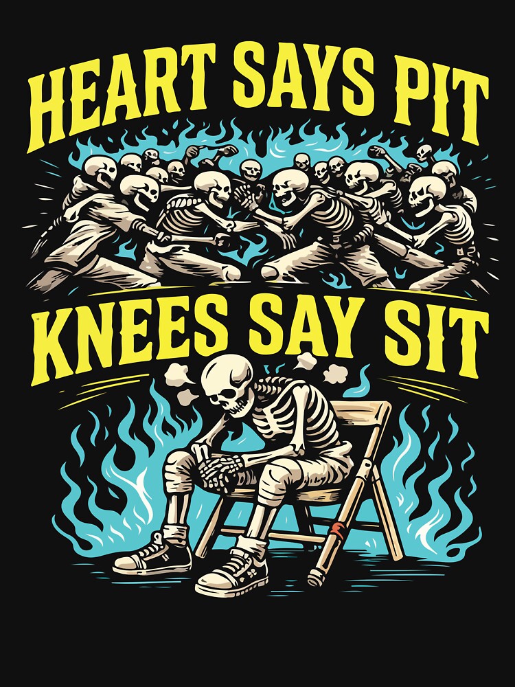Heart Says PT Knees Say Sit Funny Physical Therapy Humor by kiralynstration