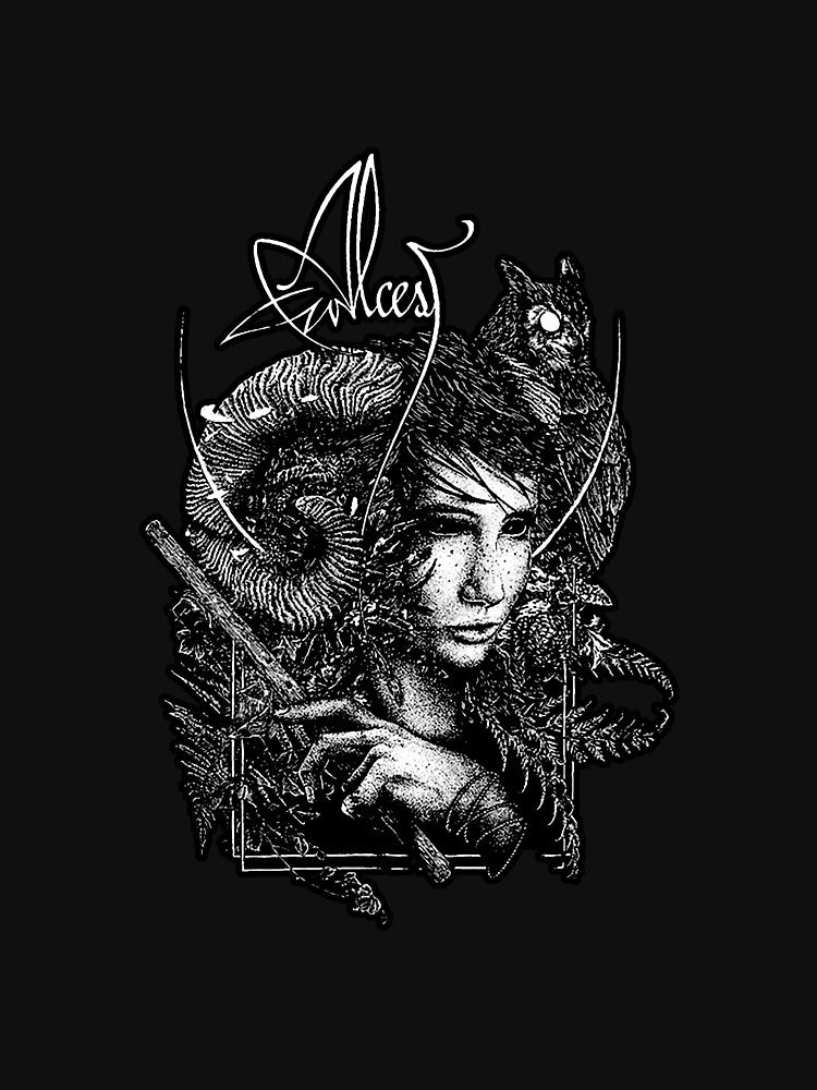 Alcest Blackgaze Ethereal Nature Art by louismtaylor