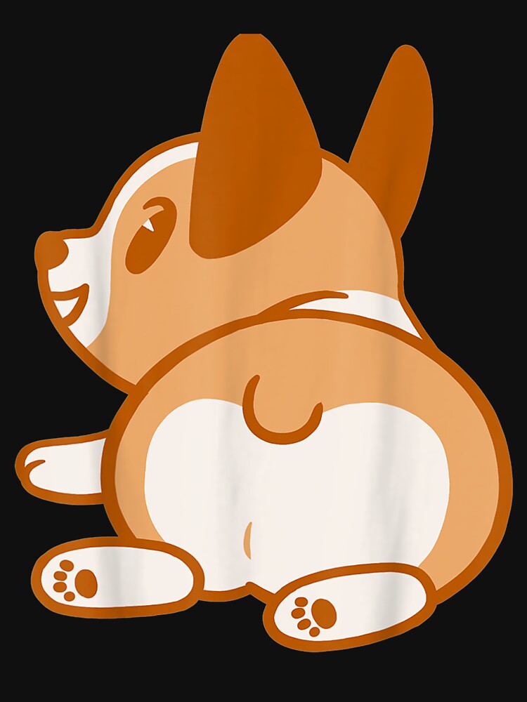 Trendy Corgi Butt by dianev79